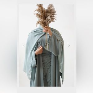 Maya Abaya from Modesque in sage green 58 inch length